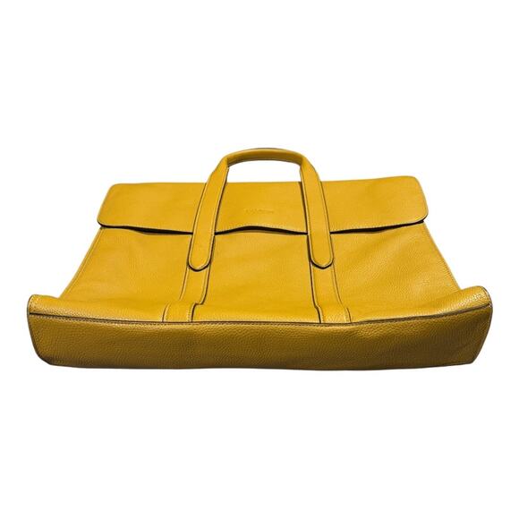 COACH LEATHER METROPOLITAN PORFOLIO BRIEFCASE - Picture 3 of 15